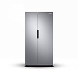 Samsung Refrigerador Side By Side RS66A8101SL/EF, sin escarcha, Twin Cooling Plus, 652L, 91 x 178 x 72 cm