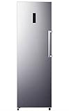 INFINITON CV-A182B - Congelador Vertical, Inox, 282 litros, Alto 185cm, No frost, Clase A++/E