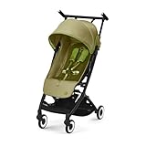CYBEX Gold Sillita de paseo Libelle con sistema de arnés One-Pull, De 6 meses a 4 años aprox (máx. 22 kg), Ligero (sólo 6 kg), Nature Green (Verde)