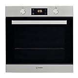 Indesit IFW 6841 JH IX – Oven (Medium, Oven Electric, 71 L, 71 L, Stainless Steel, Rotary, Touch)