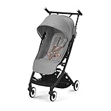 CYBEX Gold Sillita de paseo Libelle, De 6 meses a 4 años aprox (máx. 22 kg), Ligero (sólo 5,9 kg), Lava Grey (Gris)