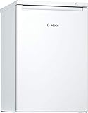 Bosch GTV15NWEA Serie 2 - Mini congelador, 85 x 56 cm, 82 L, 3 cajones transparentes para congelador, color blanco