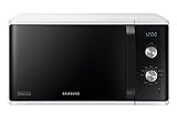 Samsung - Horno microondas MG23K3614AW, 23 litros, 800 W, grill 1100 W, blanco