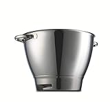 Kenwood Mixing Bowl - Bol con Asas para Mezclas, Capacidad de 4,6L, Accesorio Compatible con Kenwood Chef, Apto para Lavavajillas, Acero Inoxidable, 36385A