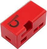 Estuche rojo, RPI Zero & Just Boom AMP PHAT | Cajas para tablero de desarrollo, estantes para gabinetes de 19 pulgadas, 1 unidad, JUSTBOOM AMP Zero CASE rojo