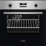 Zanussi S0428796 Horno Pirolítico Zopxe5X1, 57 L, 2515 W, 1 Cubic_Centimeters, Stainless Steel, Blanco
