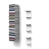 Estantería Invisible para Libros (3 Unidades hasta 150 cm de Altura y 22 cm de Profundidad)