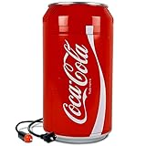 Coca Cola CC12 - Refrigerador eléctrico, Unisex, Color Rojo