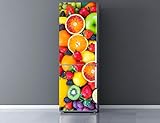 Oedim Vinilo para Frigorífico Frutas 200x70cm | Adhesivo Resistente y Económico | Pegatina Adhesiva Decorativa de Diseño Elegante
