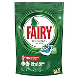 Fairy Original Todo En 1 - Cápsulas De Lavavajillas Pack De 60 Unidades