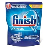 Finish Classic - Detergente para el lavavajillas, en polvo, 2 kg